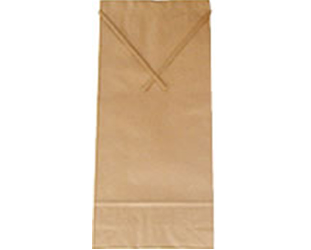 特別価格 米袋 紐付きクラフト 角底紫稲穂 こしひかり5kg用×20枚